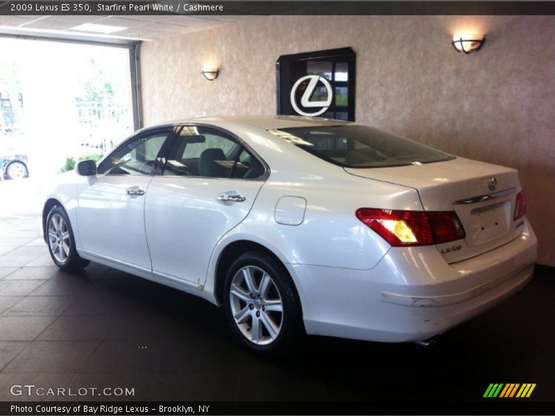 Starfire Pearl White / Cashmere 2009 Lexus ES 350