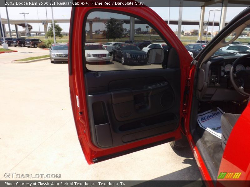 Flame Red / Dark Slate Gray 2003 Dodge Ram 2500 SLT Regular Cab 4x4