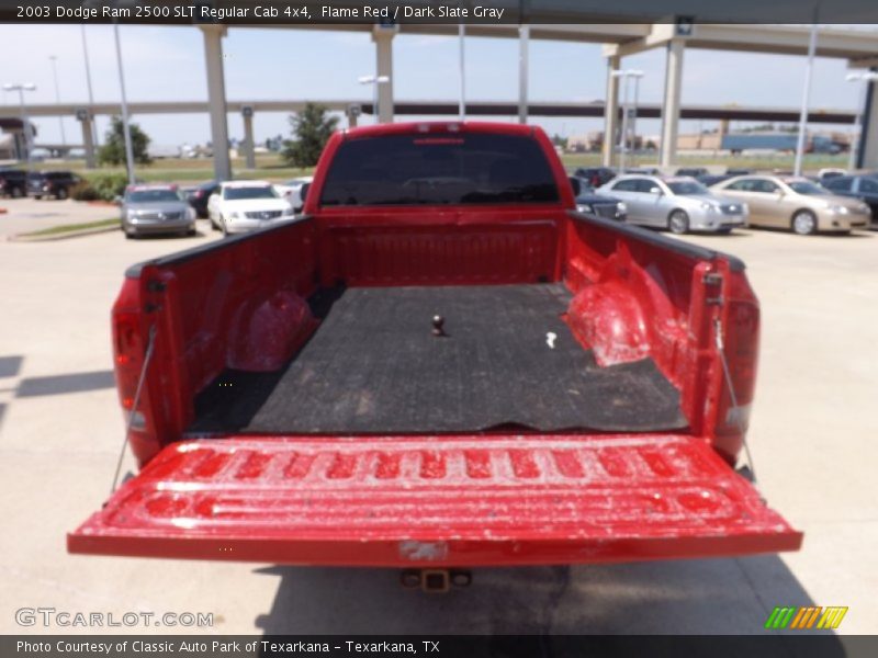 Flame Red / Dark Slate Gray 2003 Dodge Ram 2500 SLT Regular Cab 4x4