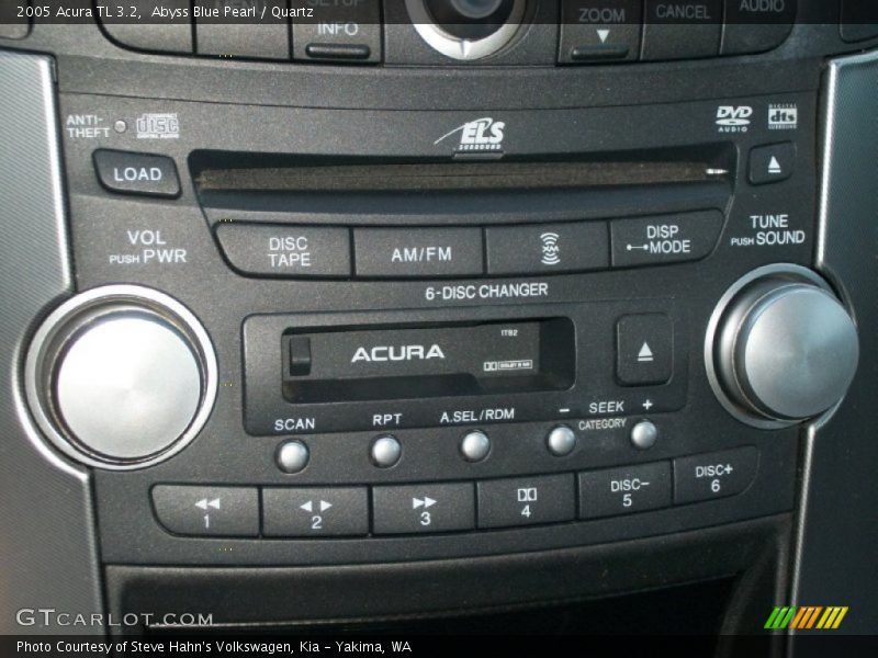 Audio System of 2005 TL 3.2