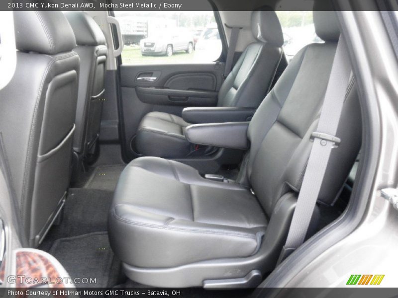 Mocha Steel Metallic / Ebony 2013 GMC Yukon Denali AWD
