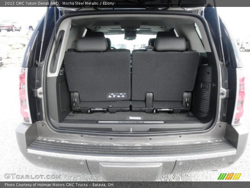 Mocha Steel Metallic / Ebony 2013 GMC Yukon Denali AWD