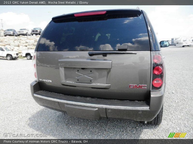 Mocha Steel Metallic / Ebony 2013 GMC Yukon Denali AWD