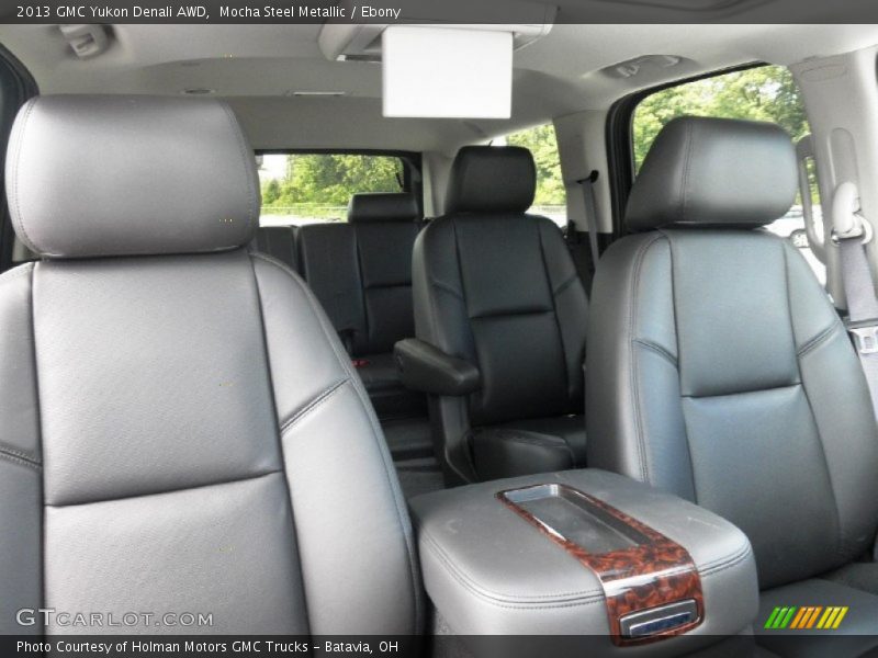 Mocha Steel Metallic / Ebony 2013 GMC Yukon Denali AWD