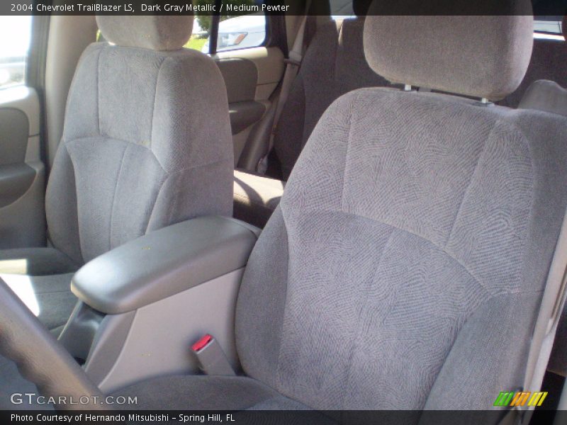 Dark Gray Metallic / Medium Pewter 2004 Chevrolet TrailBlazer LS