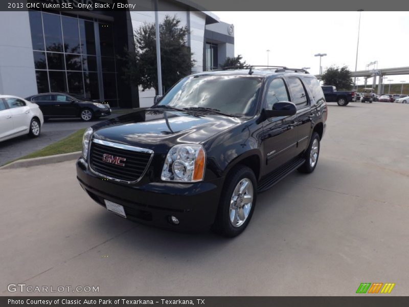 Onyx Black / Ebony 2013 GMC Yukon SLE