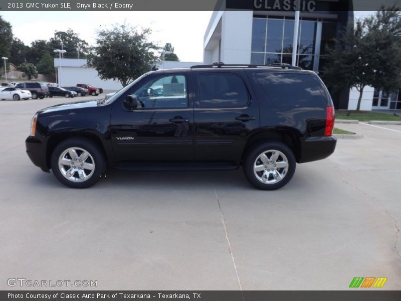 Onyx Black / Ebony 2013 GMC Yukon SLE