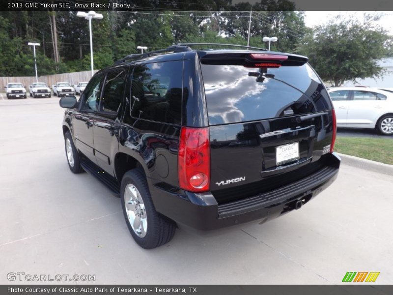 Onyx Black / Ebony 2013 GMC Yukon SLE