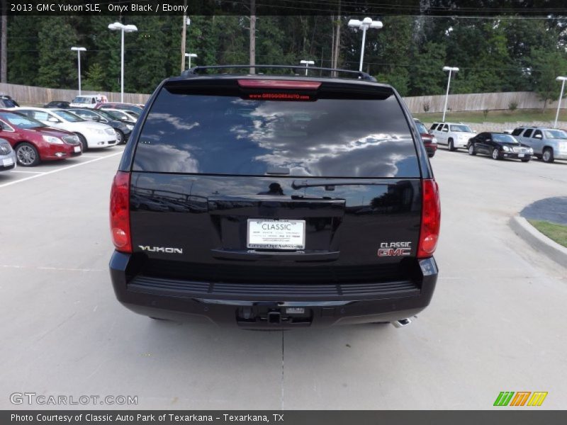 Onyx Black / Ebony 2013 GMC Yukon SLE