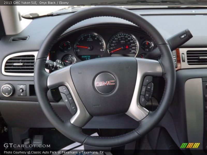 Onyx Black / Ebony 2013 GMC Yukon SLE