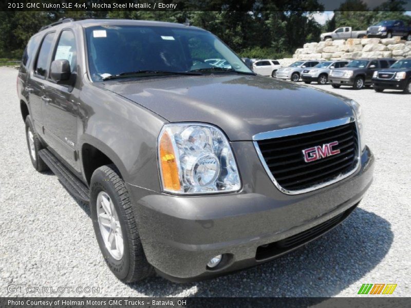 Mocha Steel Metallic / Ebony 2013 GMC Yukon SLE 4x4