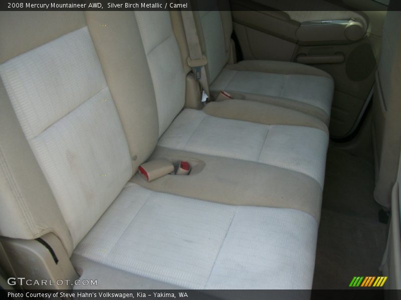 Silver Birch Metallic / Camel 2008 Mercury Mountaineer AWD