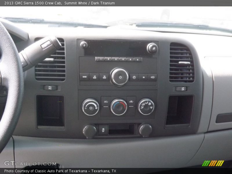 Summit White / Dark Titanium 2013 GMC Sierra 1500 Crew Cab