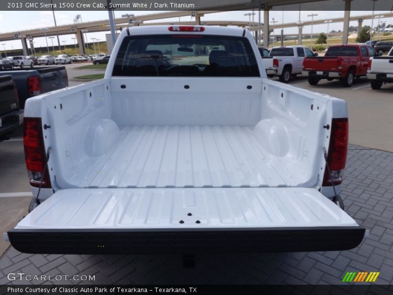Summit White / Dark Titanium 2013 GMC Sierra 1500 Crew Cab