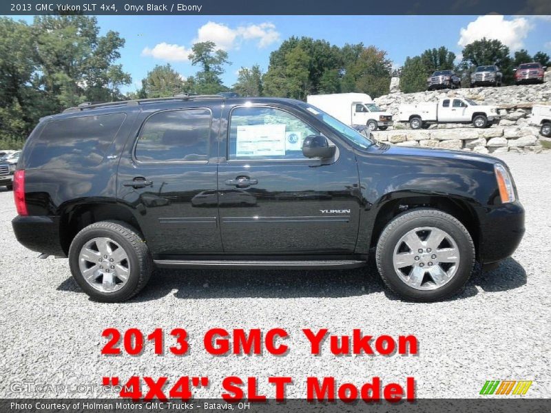 Onyx Black / Ebony 2013 GMC Yukon SLT 4x4