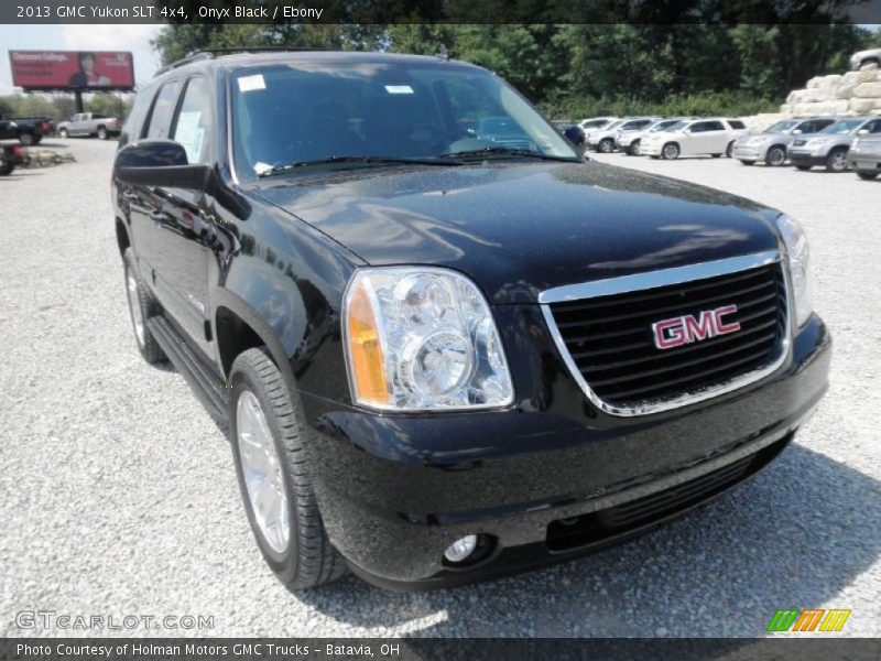 Onyx Black / Ebony 2013 GMC Yukon SLT 4x4