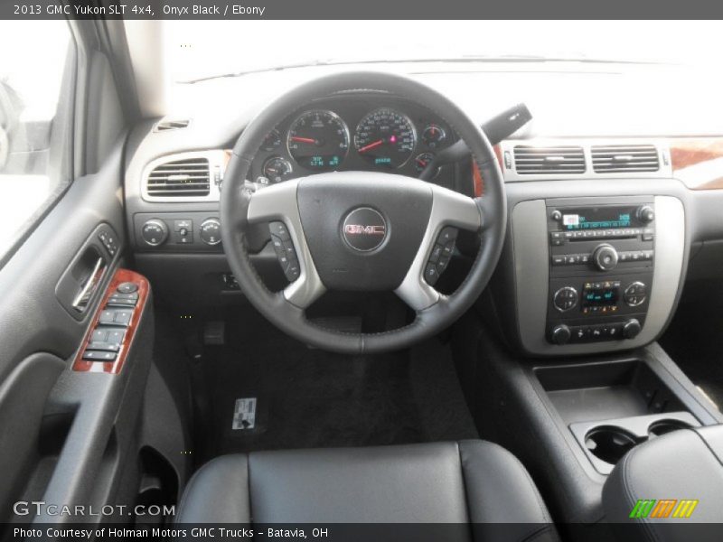 Onyx Black / Ebony 2013 GMC Yukon SLT 4x4