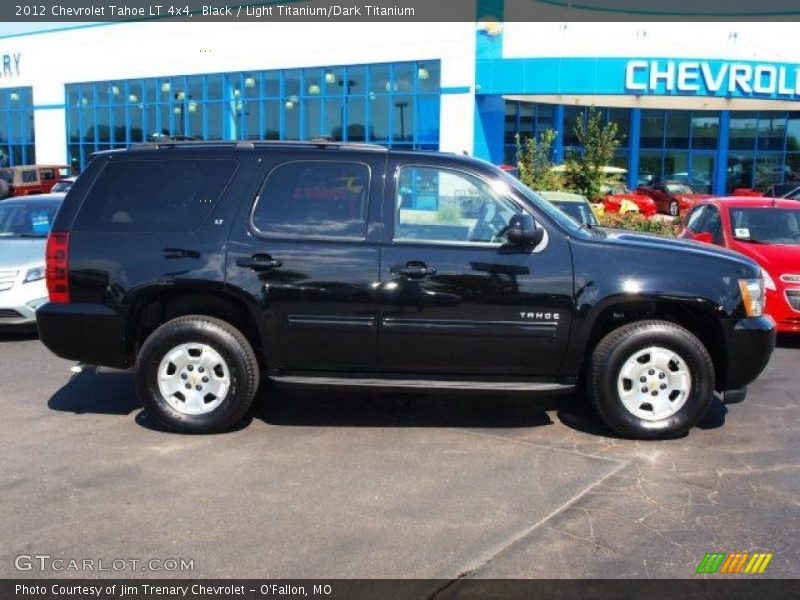 Black / Light Titanium/Dark Titanium 2012 Chevrolet Tahoe LT 4x4