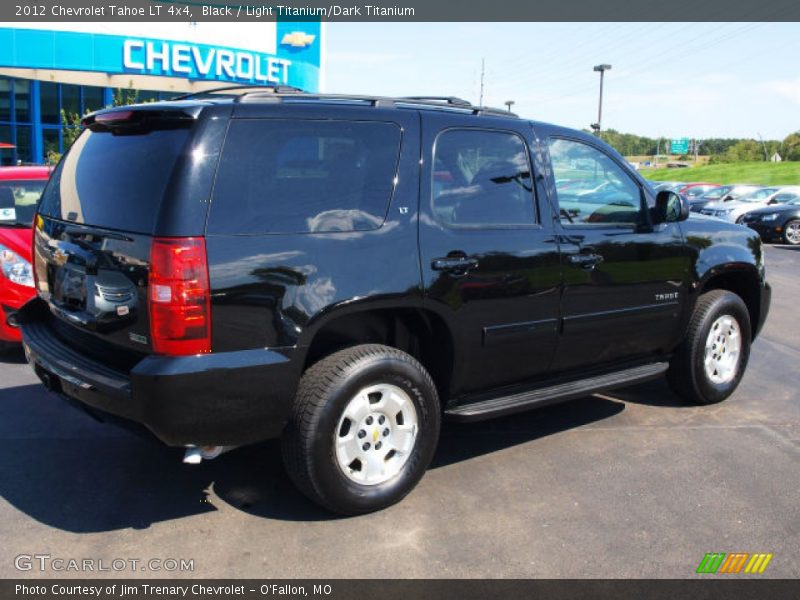 Black / Light Titanium/Dark Titanium 2012 Chevrolet Tahoe LT 4x4