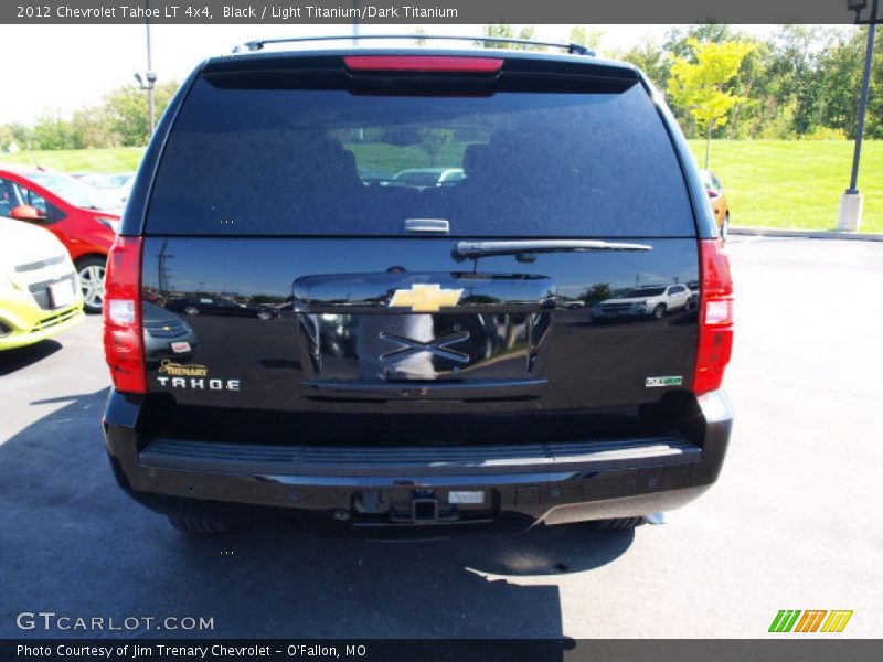Black / Light Titanium/Dark Titanium 2012 Chevrolet Tahoe LT 4x4