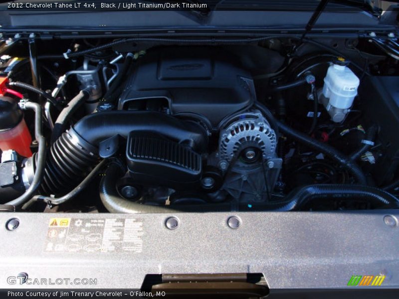 Black / Light Titanium/Dark Titanium 2012 Chevrolet Tahoe LT 4x4
