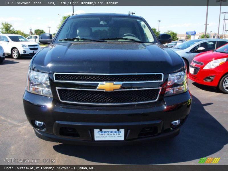 Black / Light Titanium/Dark Titanium 2012 Chevrolet Tahoe LT 4x4