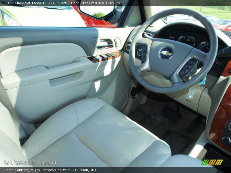 Black / Light Titanium/Dark Titanium 2012 Chevrolet Tahoe LT 4x4