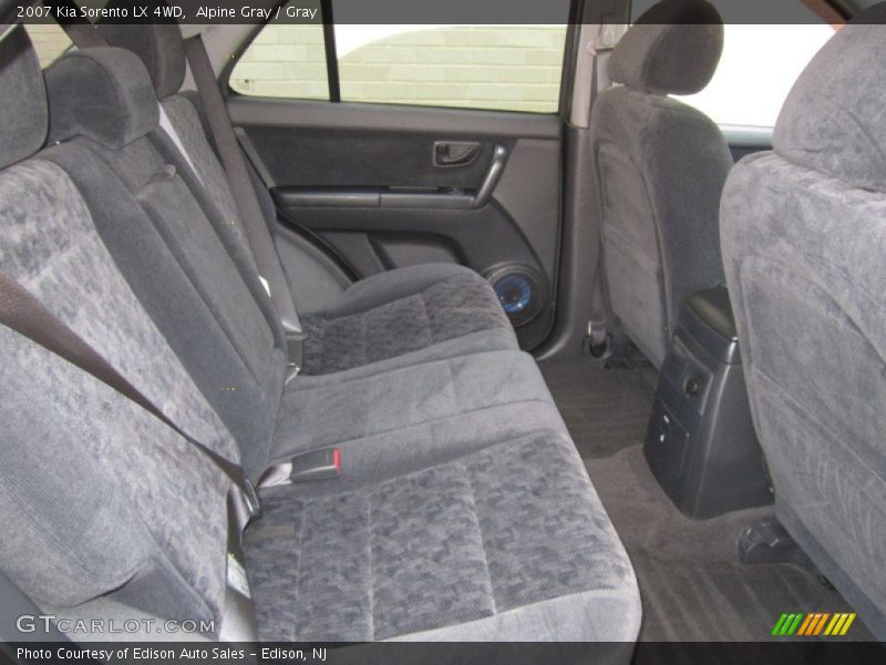 Alpine Gray / Gray 2007 Kia Sorento LX 4WD