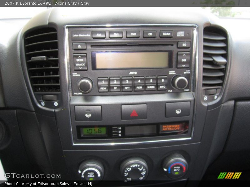 Alpine Gray / Gray 2007 Kia Sorento LX 4WD