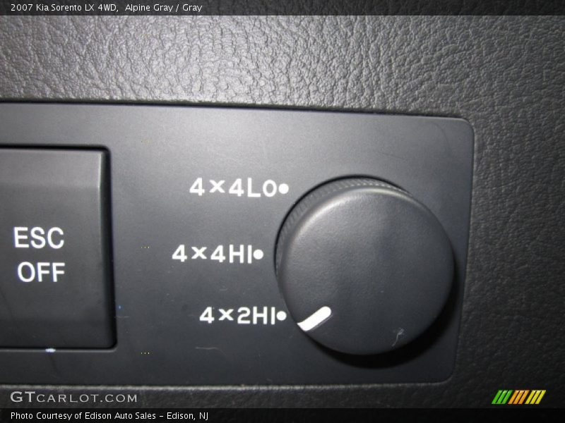 Alpine Gray / Gray 2007 Kia Sorento LX 4WD