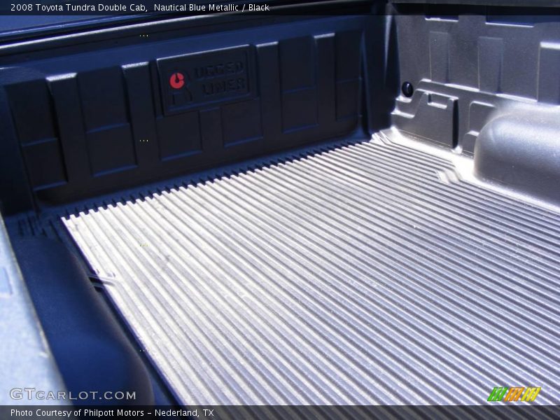 Nautical Blue Metallic / Black 2008 Toyota Tundra Double Cab