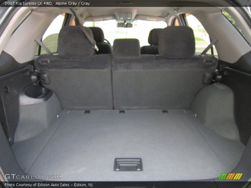 Alpine Gray / Gray 2007 Kia Sorento LX 4WD