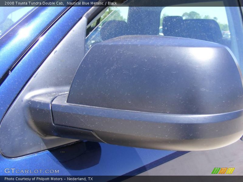 Nautical Blue Metallic / Black 2008 Toyota Tundra Double Cab