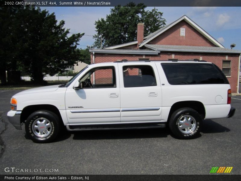 Summit White / Neutral/Shale 2002 GMC Yukon XL SLT 4x4