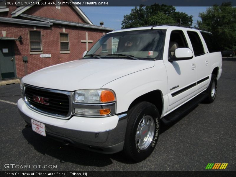 Summit White / Neutral/Shale 2002 GMC Yukon XL SLT 4x4