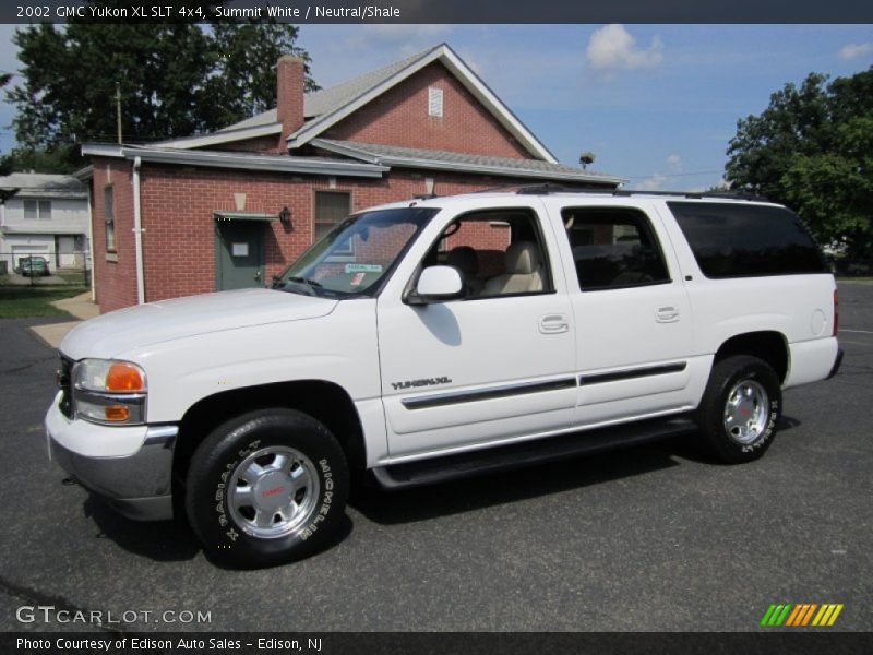 Summit White / Neutral/Shale 2002 GMC Yukon XL SLT 4x4
