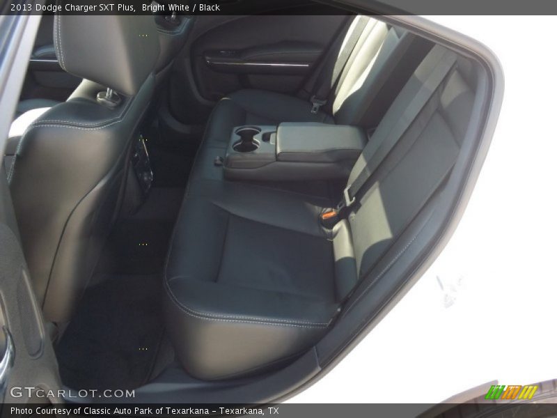 Bright White / Black 2013 Dodge Charger SXT Plus