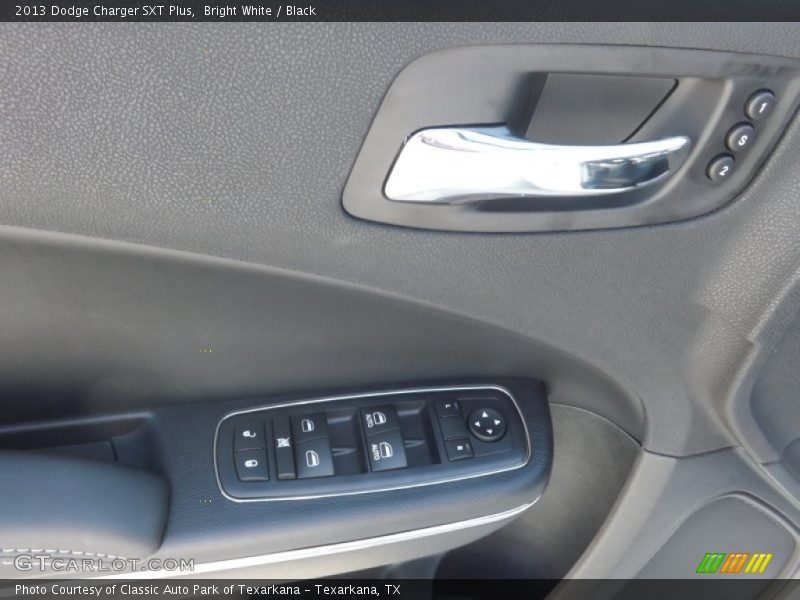 Bright White / Black 2013 Dodge Charger SXT Plus