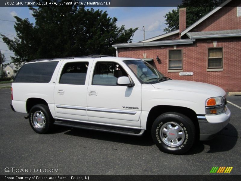 Summit White / Neutral/Shale 2002 GMC Yukon XL SLT 4x4
