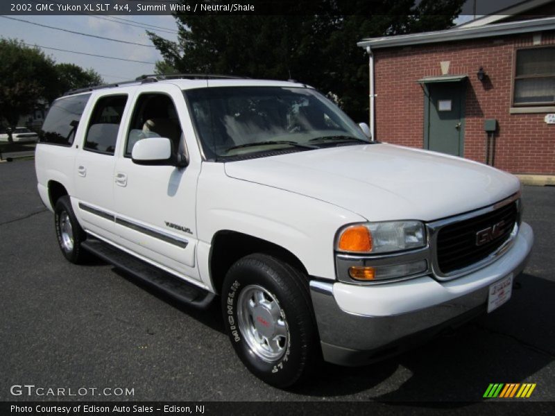 Summit White / Neutral/Shale 2002 GMC Yukon XL SLT 4x4