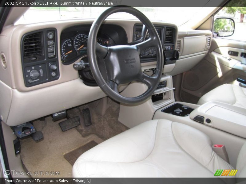 Summit White / Neutral/Shale 2002 GMC Yukon XL SLT 4x4