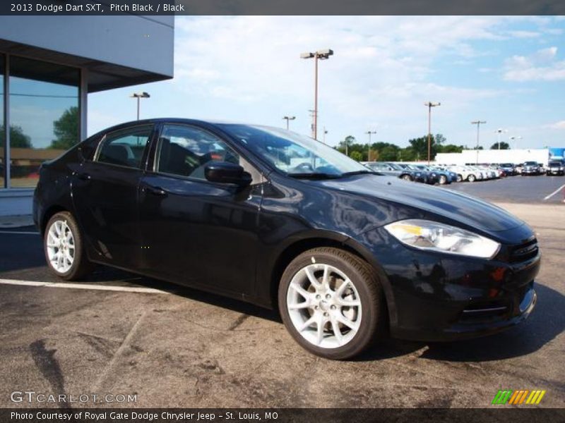 Pitch Black / Black 2013 Dodge Dart SXT