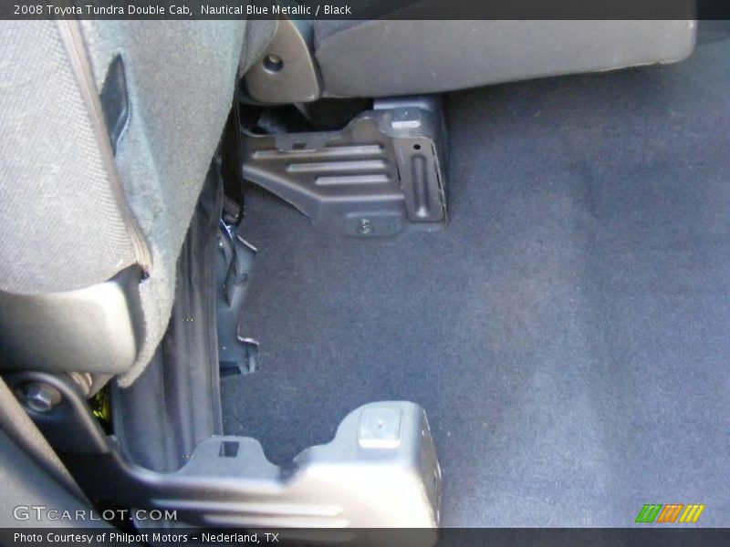 Nautical Blue Metallic / Black 2008 Toyota Tundra Double Cab