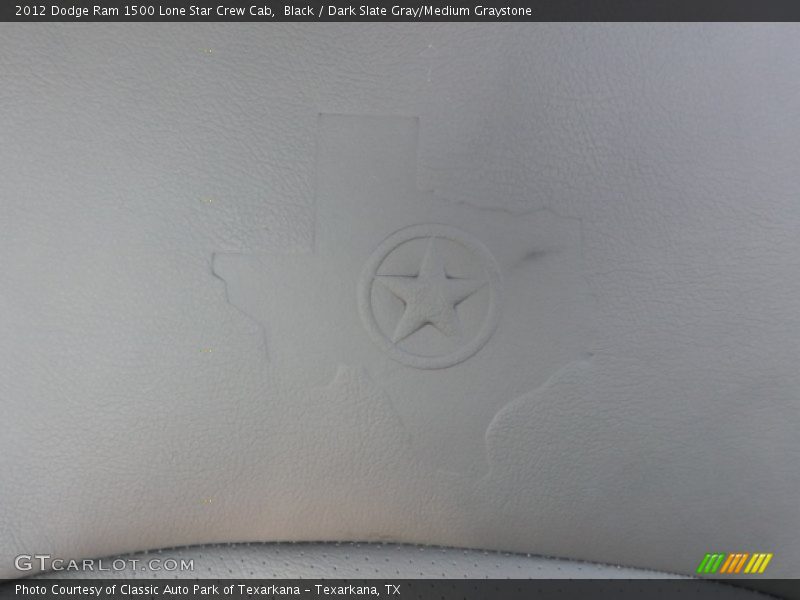 Black / Dark Slate Gray/Medium Graystone 2012 Dodge Ram 1500 Lone Star Crew Cab