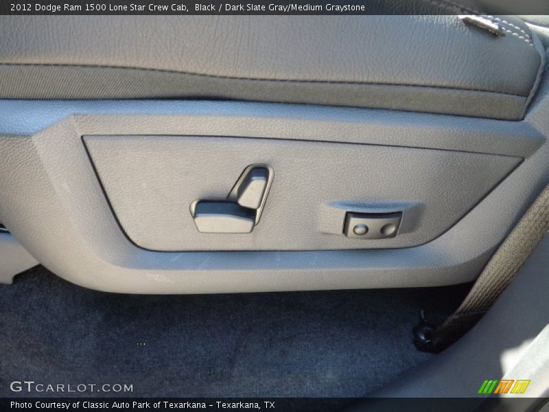 Black / Dark Slate Gray/Medium Graystone 2012 Dodge Ram 1500 Lone Star Crew Cab