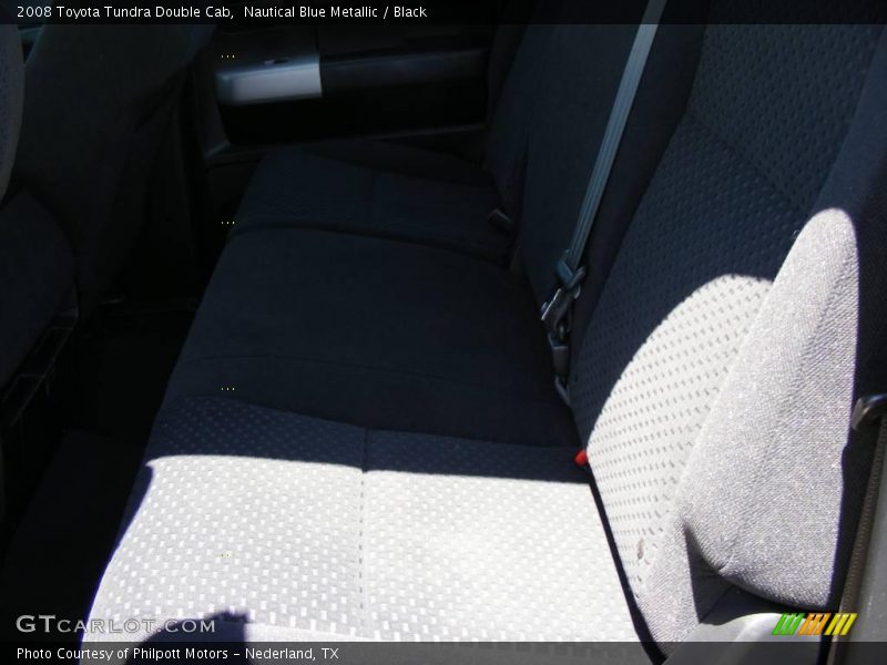 Nautical Blue Metallic / Black 2008 Toyota Tundra Double Cab