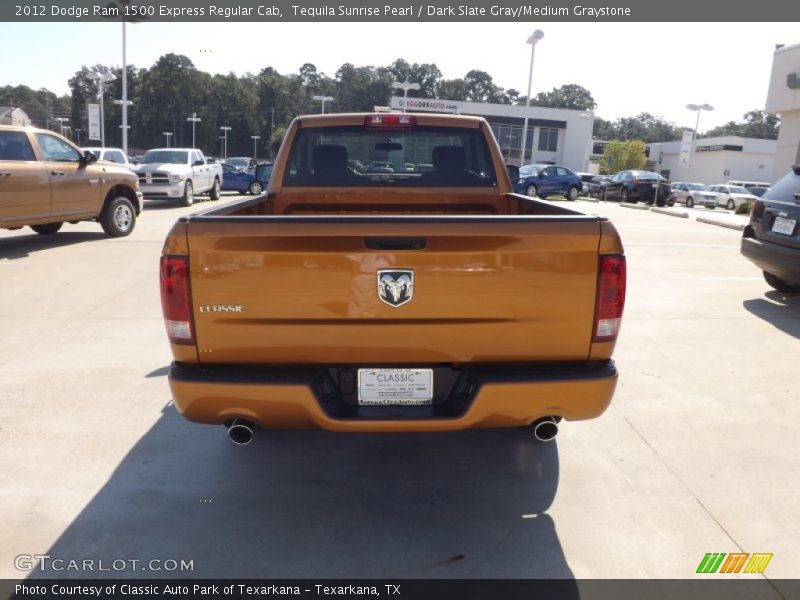 Tequila Sunrise Pearl / Dark Slate Gray/Medium Graystone 2012 Dodge Ram 1500 Express Regular Cab