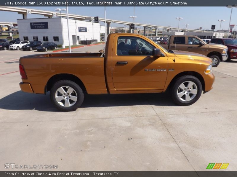 Tequila Sunrise Pearl / Dark Slate Gray/Medium Graystone 2012 Dodge Ram 1500 Express Regular Cab