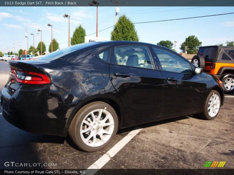 Pitch Black / Black 2013 Dodge Dart SXT