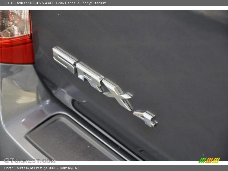 Gray Flannel / Ebony/Titanium 2010 Cadillac SRX 4 V6 AWD